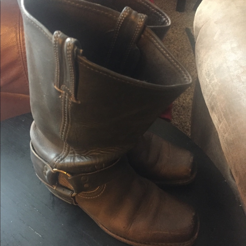 Frye Harness motorcycle boots - Picture 4 of 5